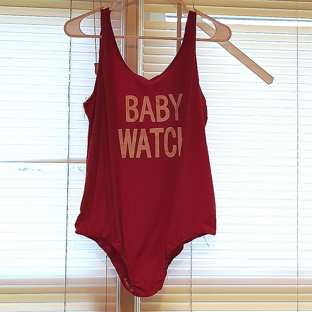 Baby watch swimsuit